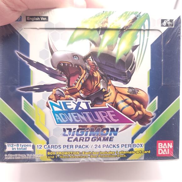 Digimon Card Game Next Adventure Booster Box Card Packs 2022` - Picture 7 of 8